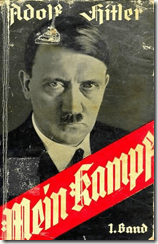 Cubierta de la primera edición alemana del Mein Kampf
